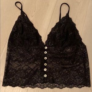 Free People Lace Bralette/Top